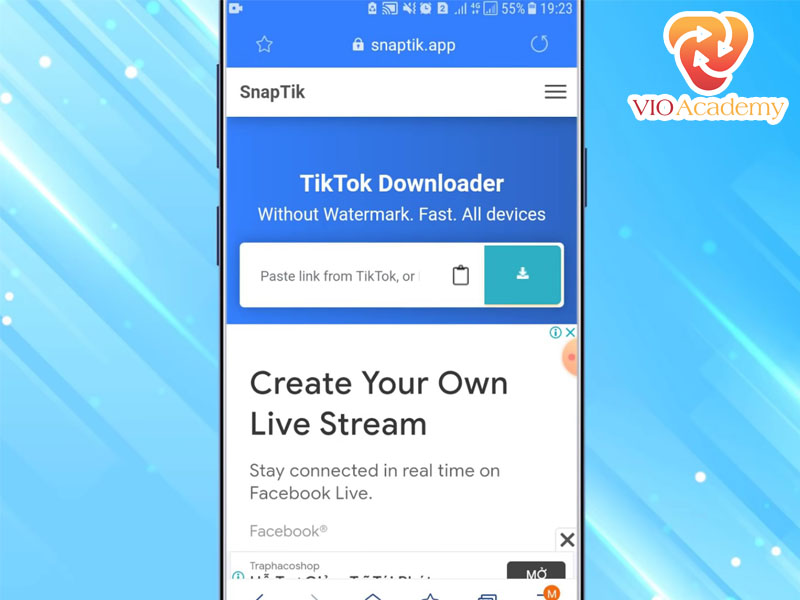 Cách tải video TikTok không logo