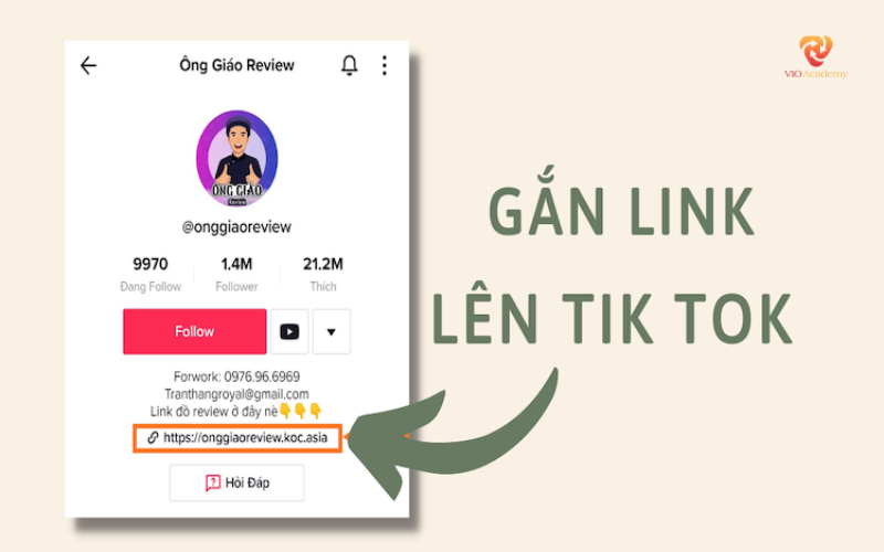 Cách gắn link sản phẩm trên nền tảng Tiktok