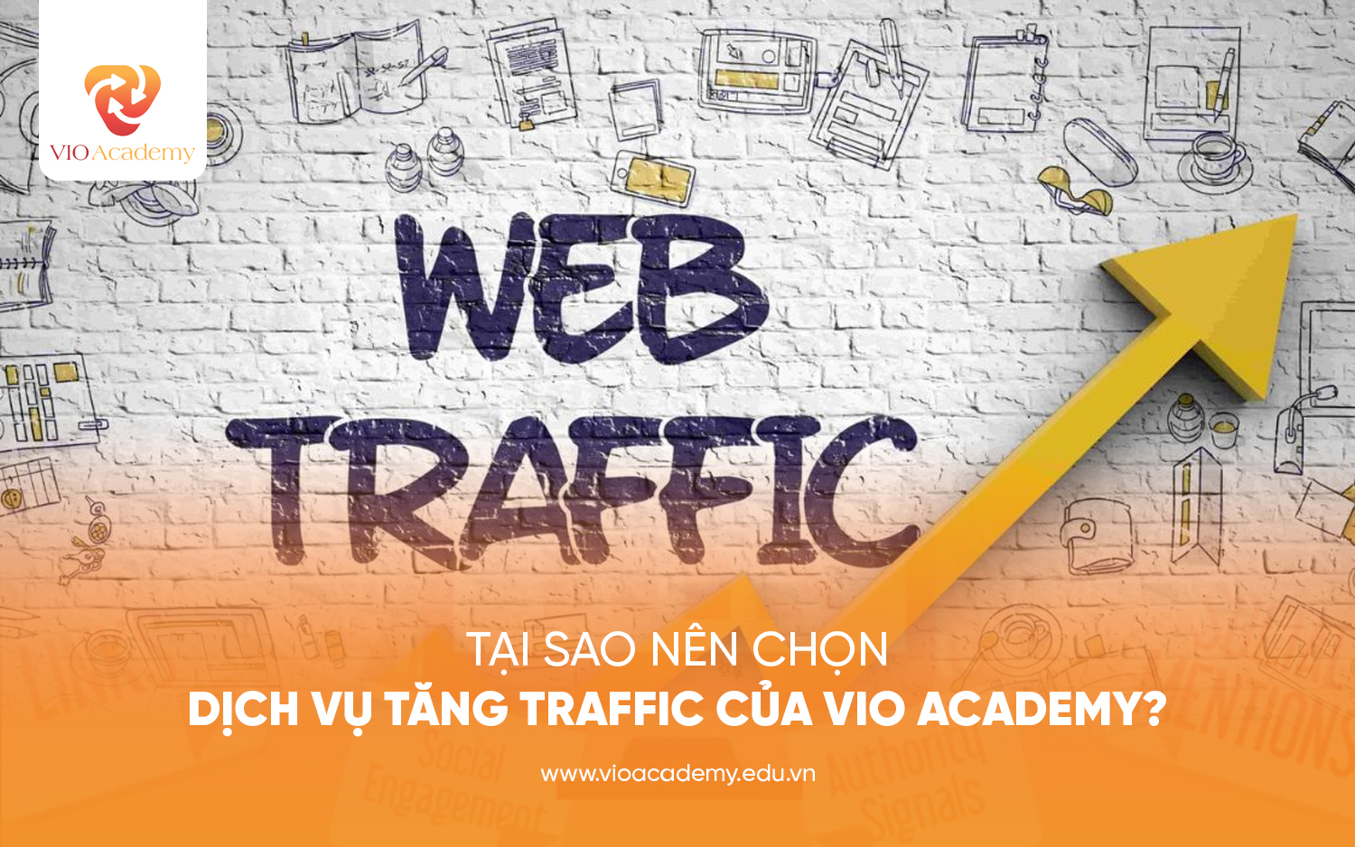 Tại sao nên chọn dịch vụ tăng traffic của Vio Academy?