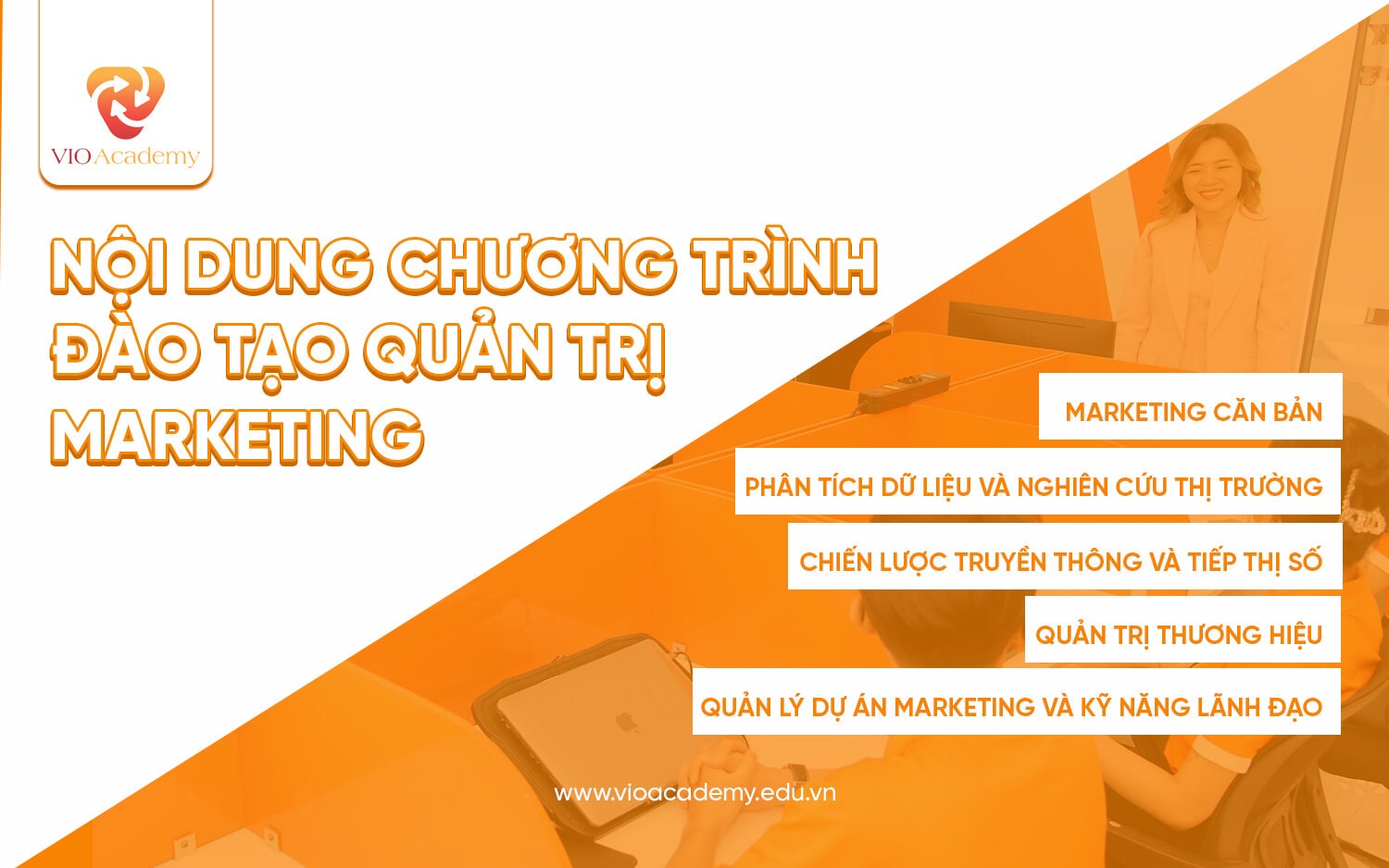Nội dung chương trình đào tạo quản trị Marketing