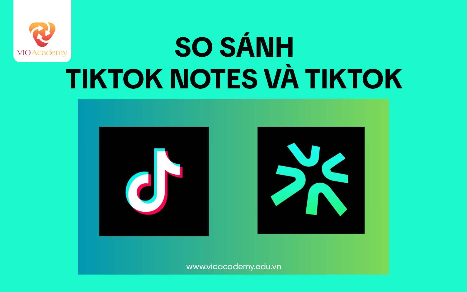 So sánh TikTok Note và TikTok