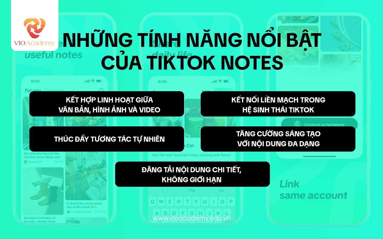 Những tính năng nổi bật của TikTok Note là gì?