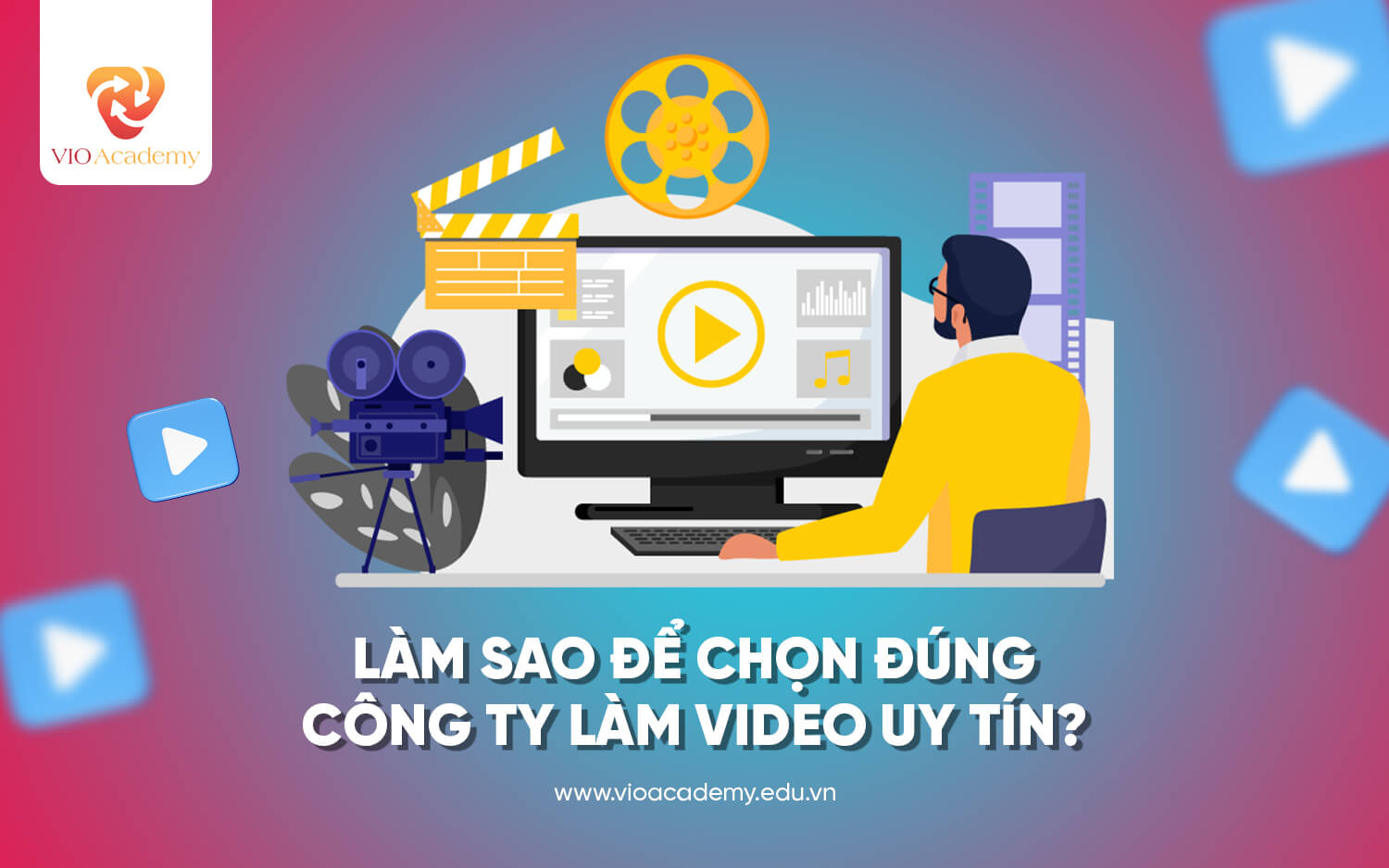 Bỏ tiền ra làm video mà nhận lại sản phẩm không đúng ý thì đúng là một cơn ác mộng! Vậy làm sao để chọn được một công ty sản xuất video chuyên nghiệp, giúp bạn có những thước phim chất lượng, đúng mục tiêu marketing