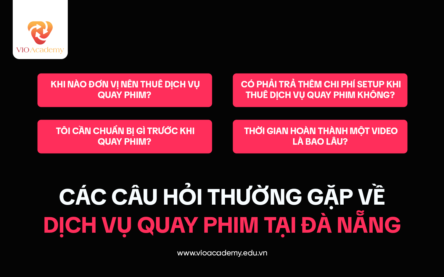 Các câu hỏi thường gặp về dịch vụ quay phim tại Đà Nẵng