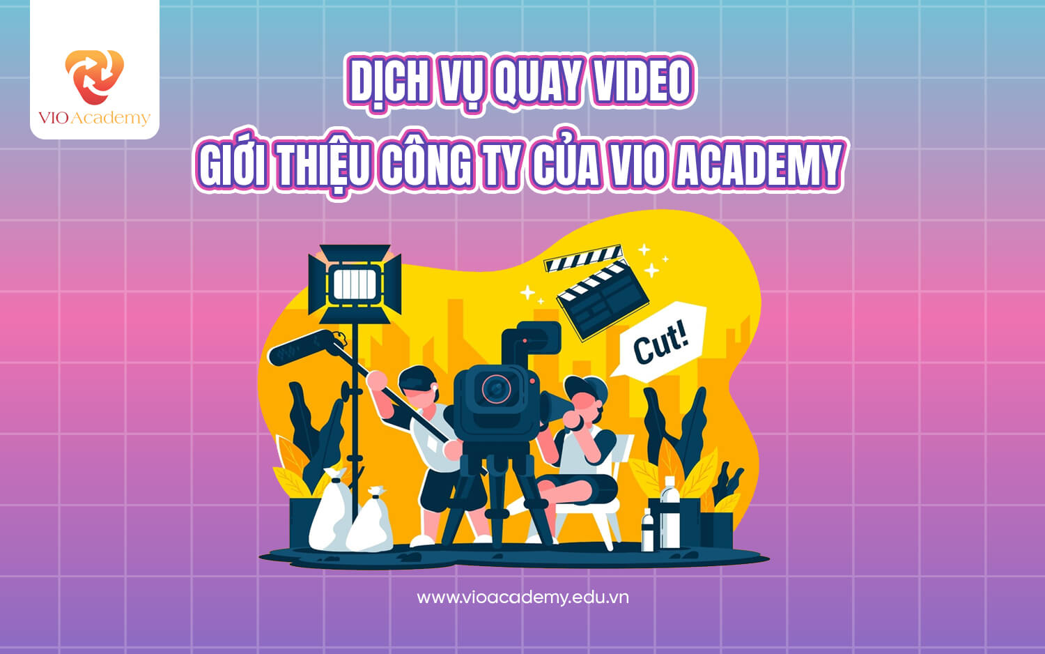 Nếu bạn đang tìm một đơn vị chuyên nghiệp để quay video giới thiệu công ty, thì VIO Academy chính là lựa chọn tuyệt vời dành cho bạn. Chúng tôi chuyên sản xuất các video doanh nghiệp ấn tượng, chất lượng cao, giúp bạn dễ dàng truyền tải thông điệp và tạo ấn tượng mạnh mẽ với khách hàng.