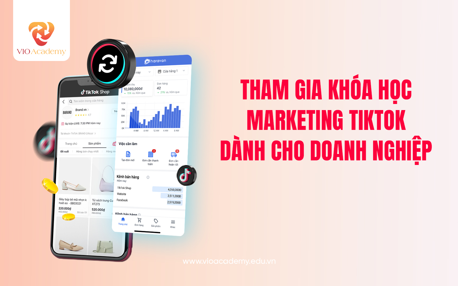 Khóa học Marketing Tiktok tại VIO Academy