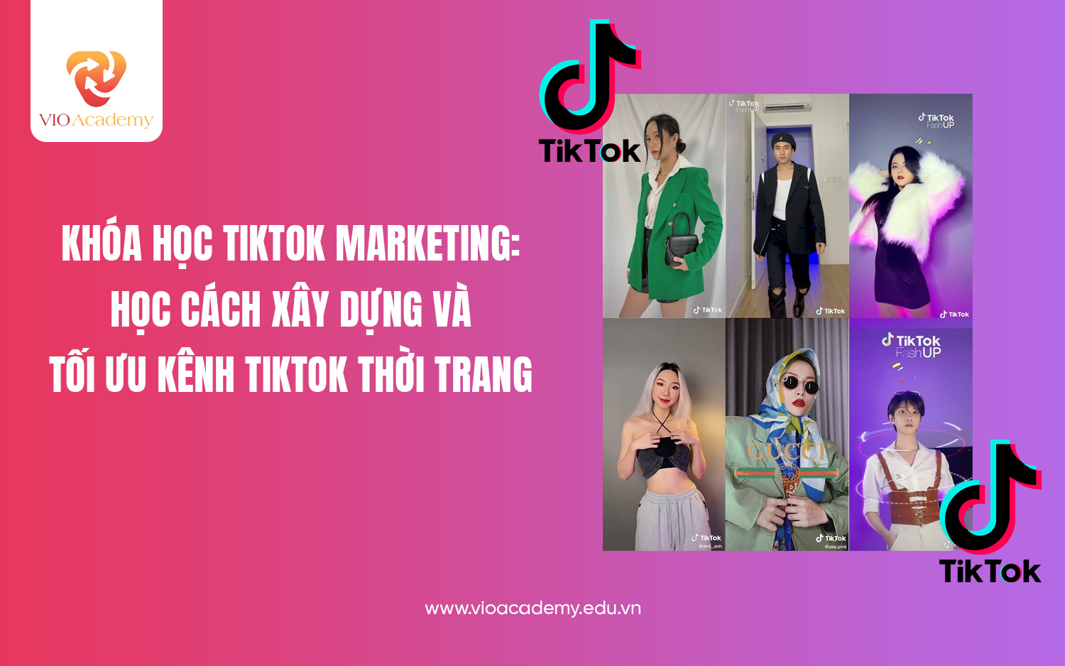 Khóa học Tiktok Marketing: Học cách tạo trang Tiktok 