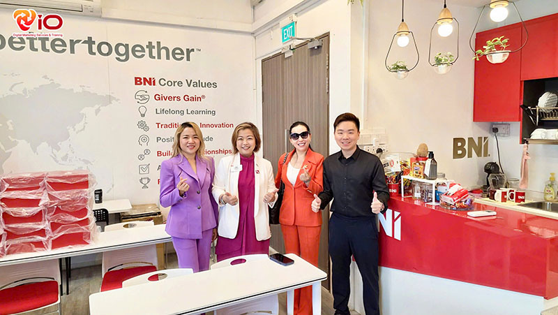 VIO THAM GIA KẾT NỐI CÙNG BNI SUMMIT TẠI SINGAPORE