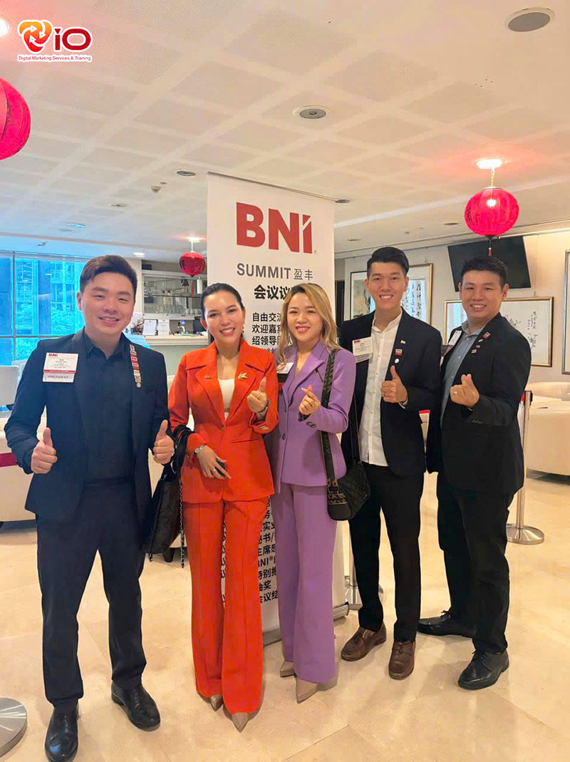 VIO THAM GIA KẾT NỐI CÙNG BNI SUMMIT TẠI SINGAPORE
