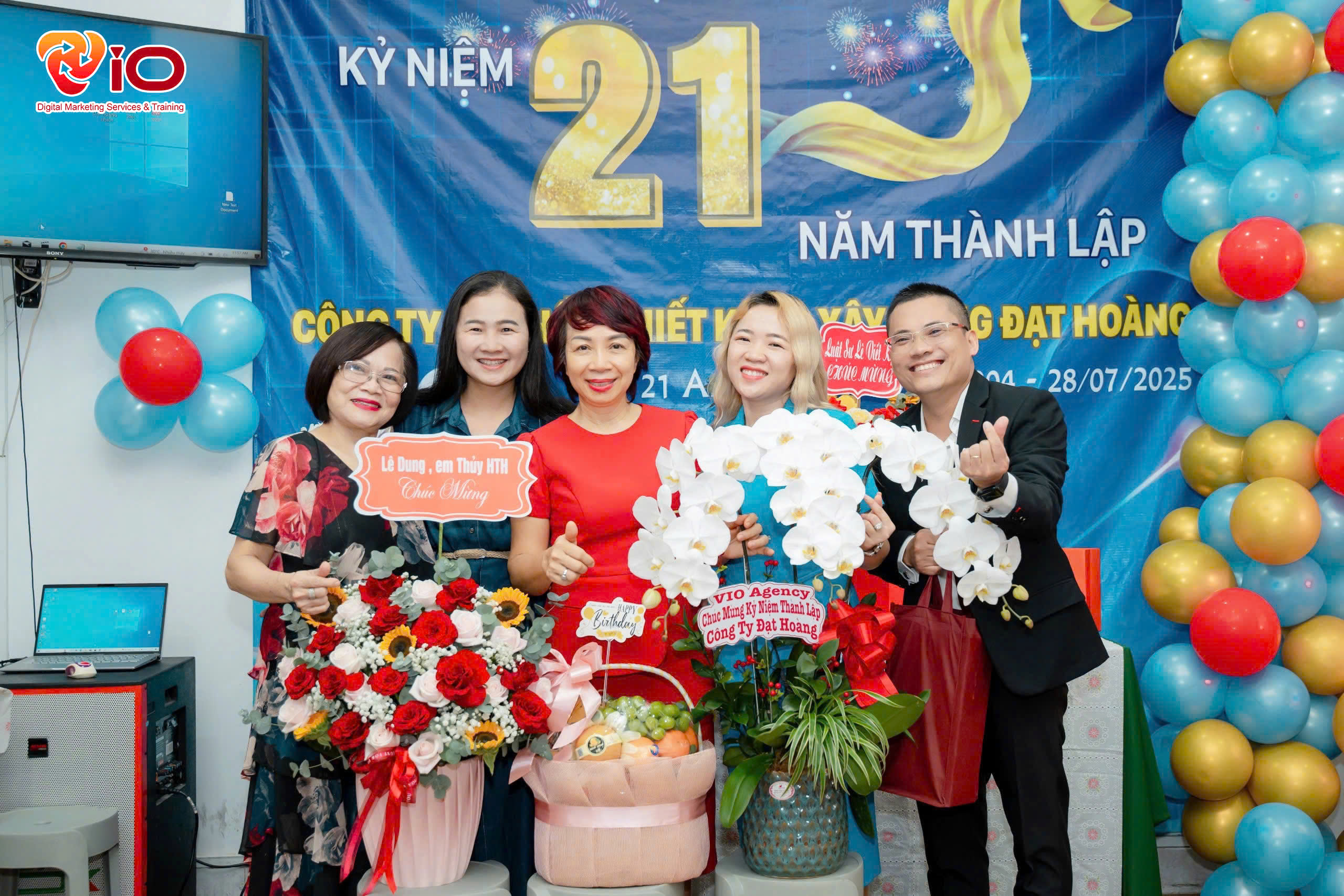 Chúc mừng Đại Hoàng 21 năm thành lập