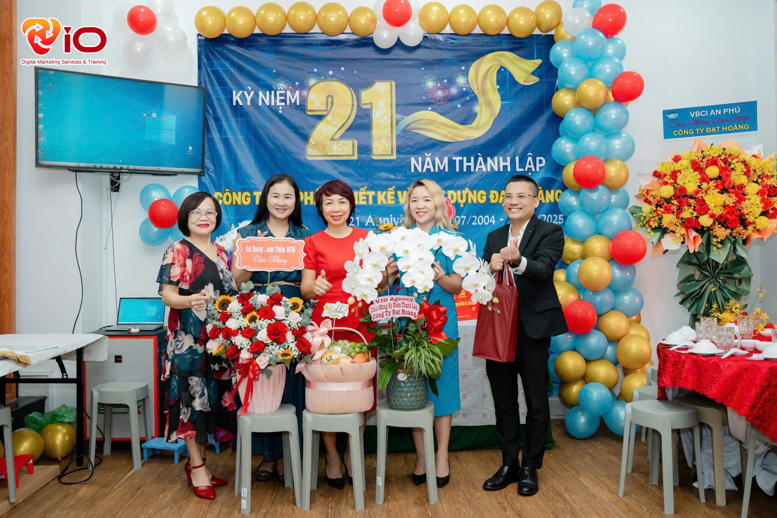 Chúc mừng 21 năm thành lập